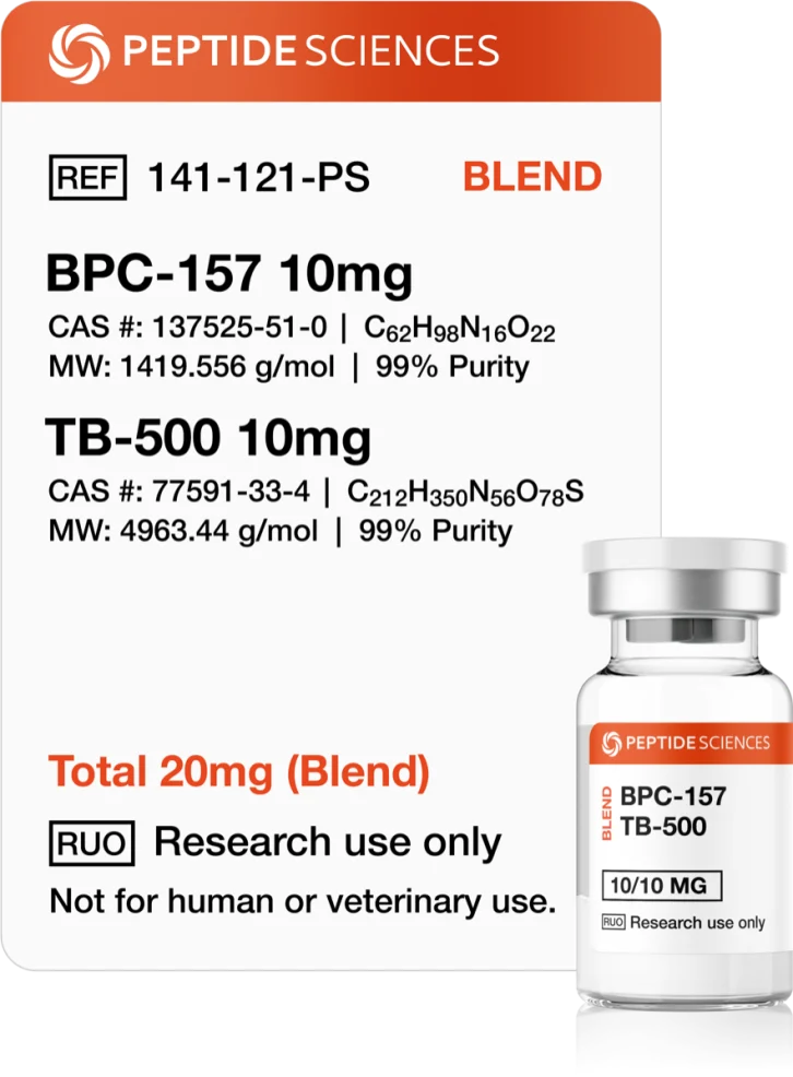 BPC-157, TB-500 (Blend) 20mg