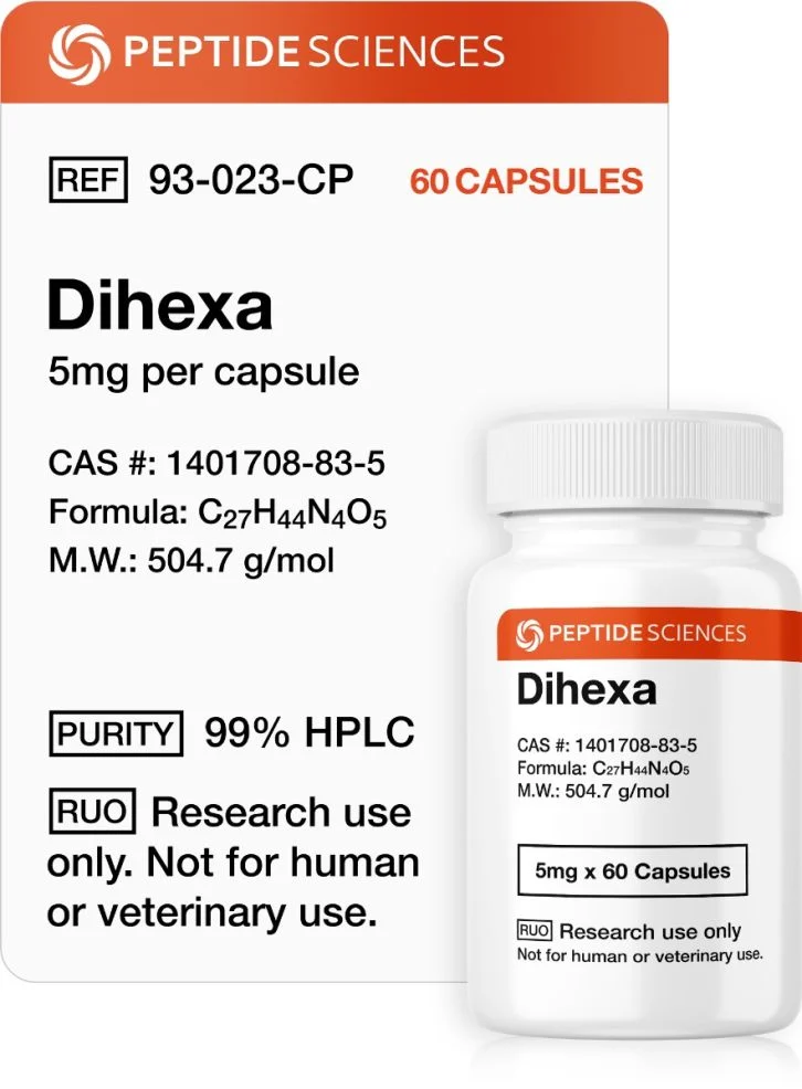 Dihexa (5mg x 60 Capsules = 300mg)