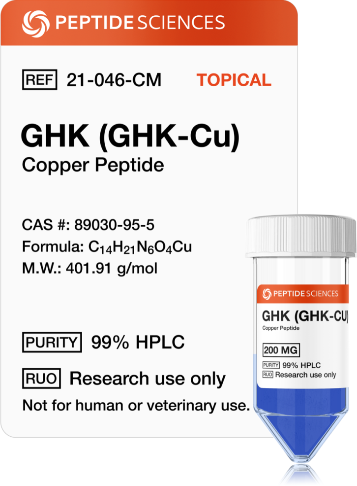 GHK-Cu (Copper Peptide) (Topical)