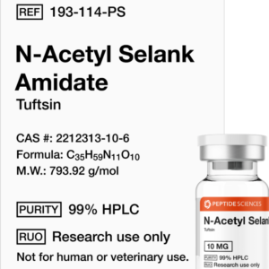 N-Acetyl Selank Amidate 10mg