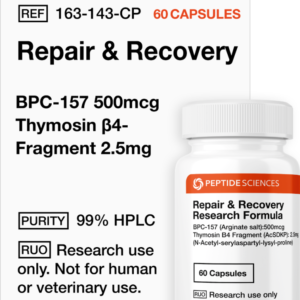 Repair and Recovery (60 Capsules) (Stable BPC-157 Arginate, Thymosin Beta-4 Fragment)