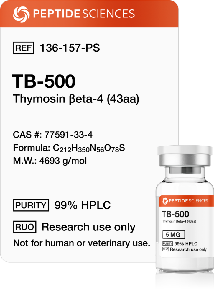 TB-500 (Thymosin Beta-4) (43aa)