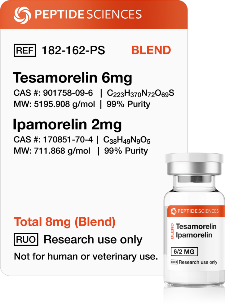 Tesamorelin, Ipamorelin 8mg (Blend)